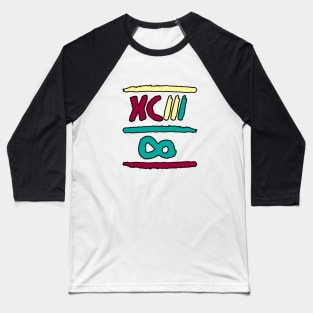 XCIII ∞ Paint Baseball T-Shirt